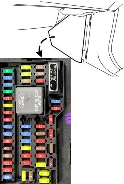 power distribution box 2007 ford expedition|ford expedition relay box.